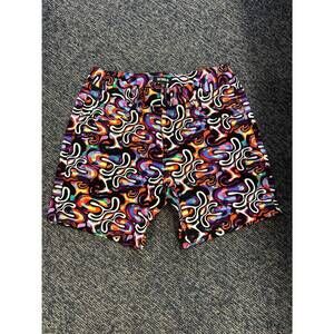 NEW STEELE men's 1932 knit shorts in spectrum swirls